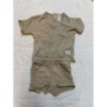 Ensemble t-shirt et short H&M 6-9 mois 