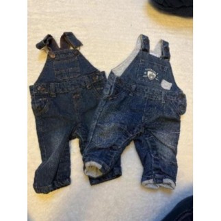 Lot de 2 salopettes longues...