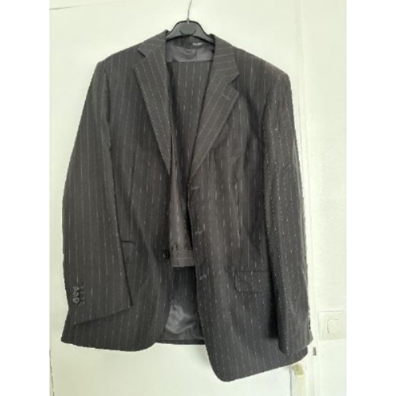 Costume homme rayé taille 40/42