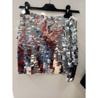 Jupe sequins argent T38/40