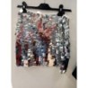 Jupe sequins argent T38/40