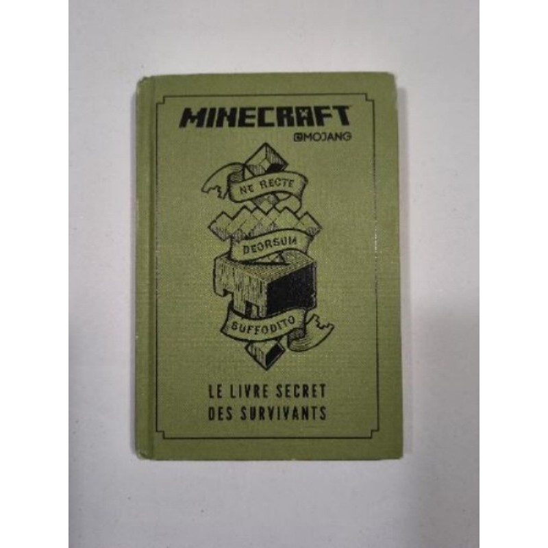 Livre Minecraft :le livre secret des survivants 