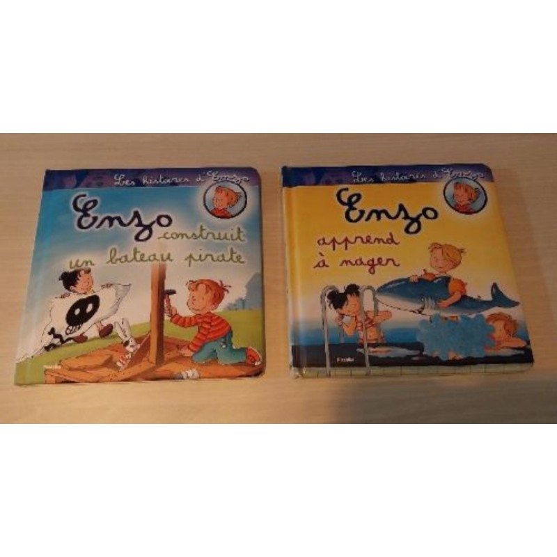 Lot 2 livres Enzo
