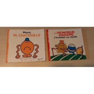 Lot 2 livres Monsieur Madame