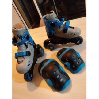 Rollers + sacoche + protections 