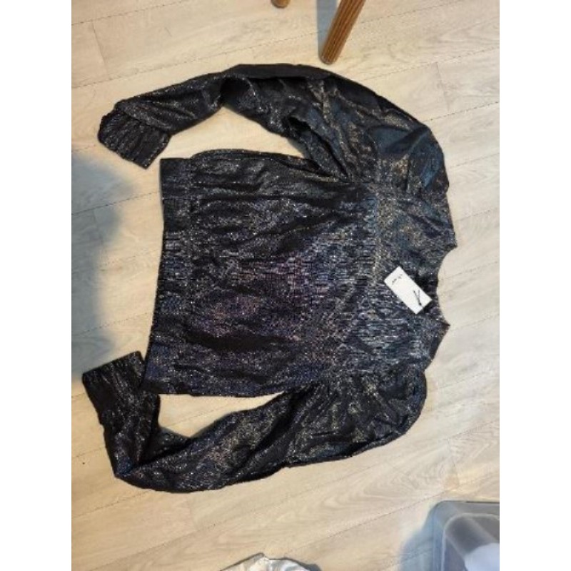 Haut de fête brillant top blouse Close taille 34 