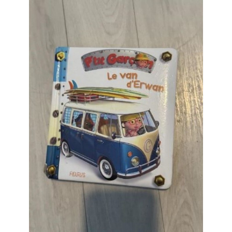 Livre enfant le van d’erwan