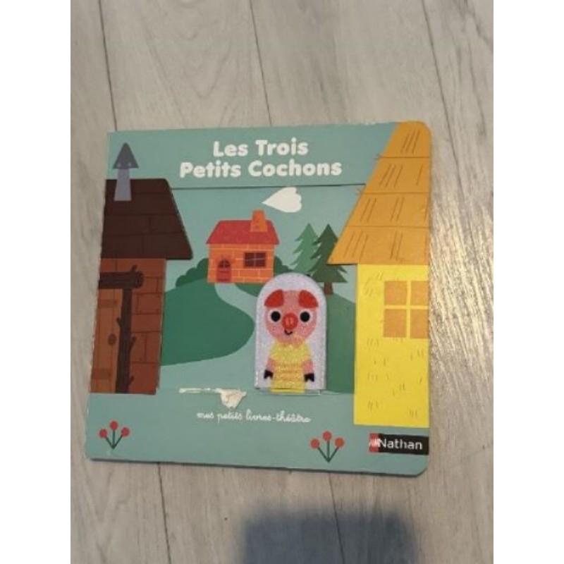 Livre enfant les 3 petits cochons 
