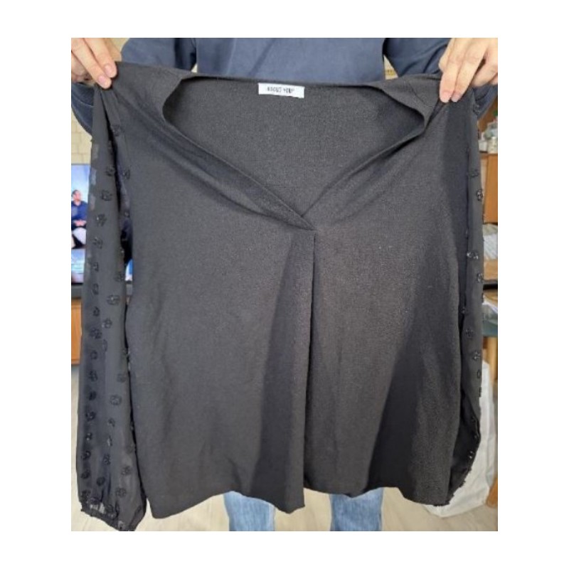 Blouse noire femme About You taille 42