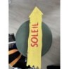 Panneau deco « SOLEIL » jaune 