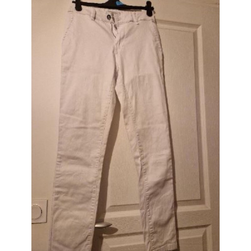 Pantalon blanc chino taille 29