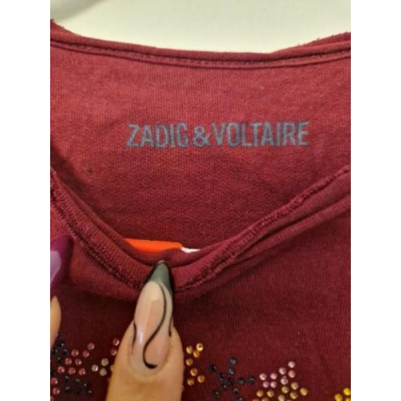 Tee-shirt manches longues Zadig &Voltaire 6 ans
