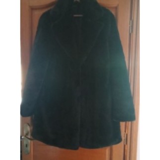 MANTEAU NOIR FEMME FAUSSE...