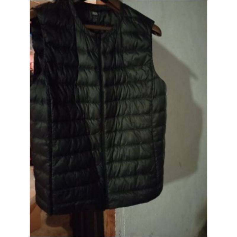 GILET SANS MANCHES NOIR UNI QLO / TXL