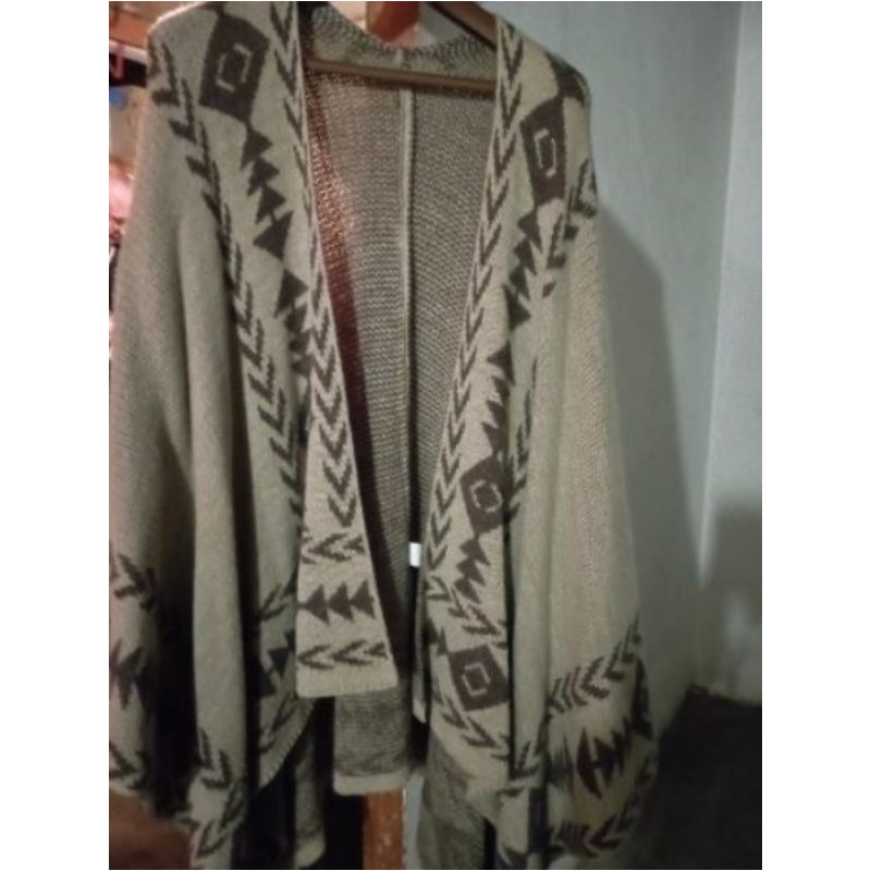 PANCHO BEIGE / MARRON A MOTIFS / TU