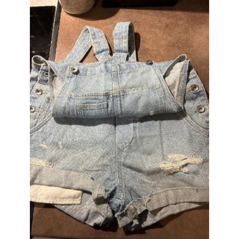 Salopette short jeans SHEIN t.34