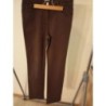 Pantalon peu porté marron t.40 coton vendu 50€