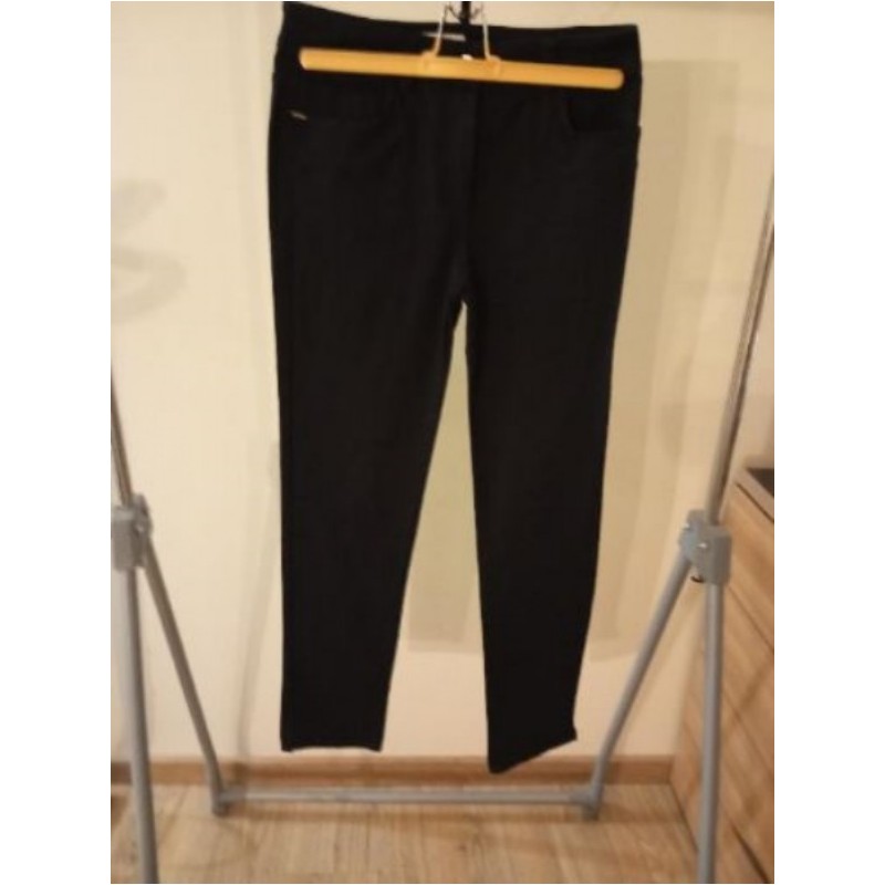 Pantalon noir "Un Jour Ailleurs" 98% coton peu porté taille 40 P.d'Achat 120,00€ 