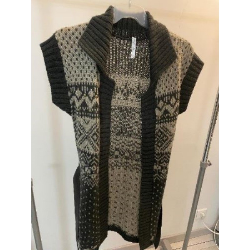 Gilet Femme BONOBO gris beige Taille 36 