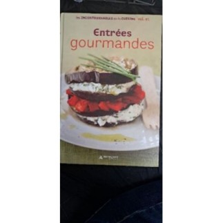 Livre Entrées gourmandes