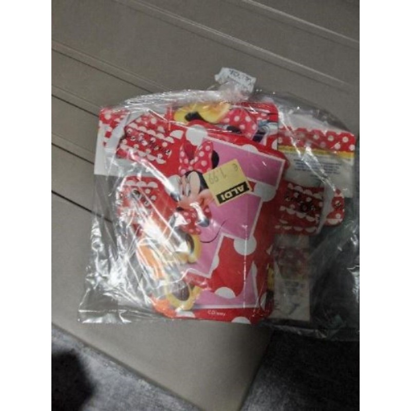 guirlande et ballon d 'anniversaire minnie neuf