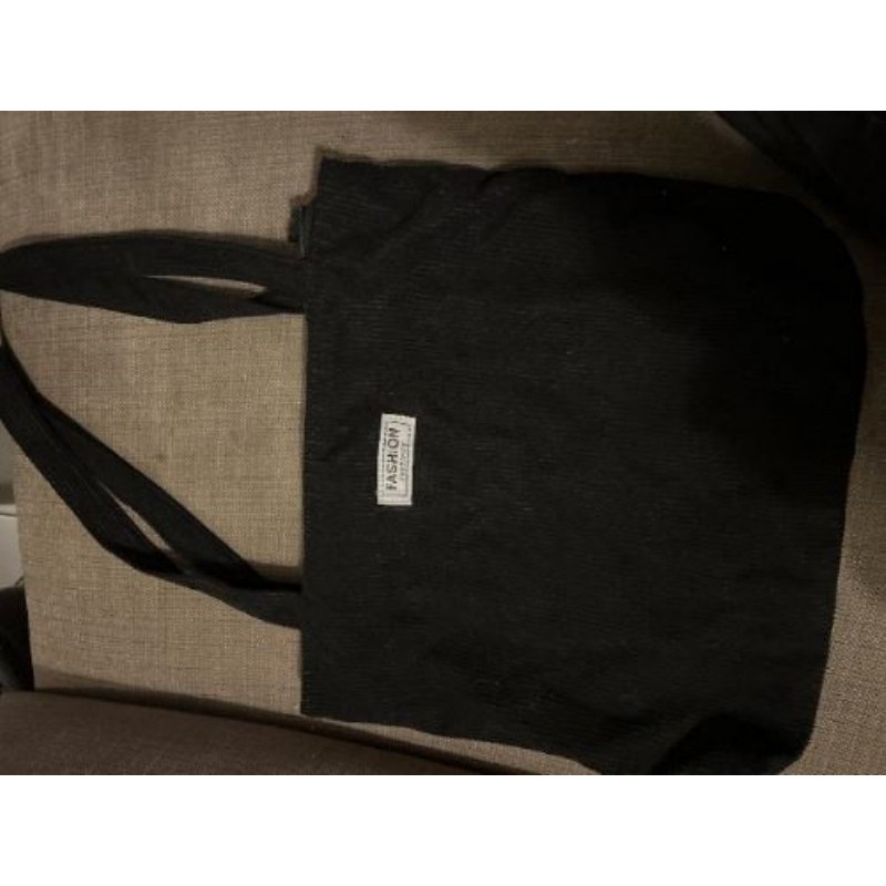 Tote bag noir fashion instinct 
