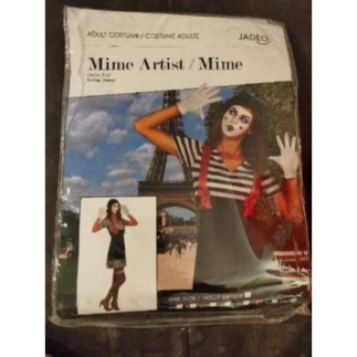 Costume mime femme taille L