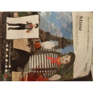 Déguisement Mime homme XL -...