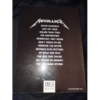 Tablature Metallica 112 pages