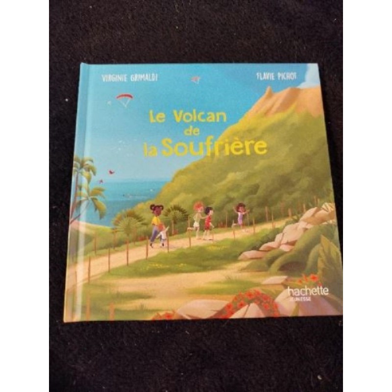 Livre pour enfants - Le volcan de la Soufrière - Virginie Grimaldi - Flavie Pichot