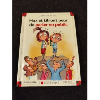 Livre Max et Lili ont peur...