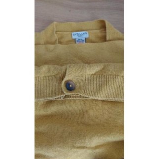 Gilet Cyrillus moutardes 8 ans