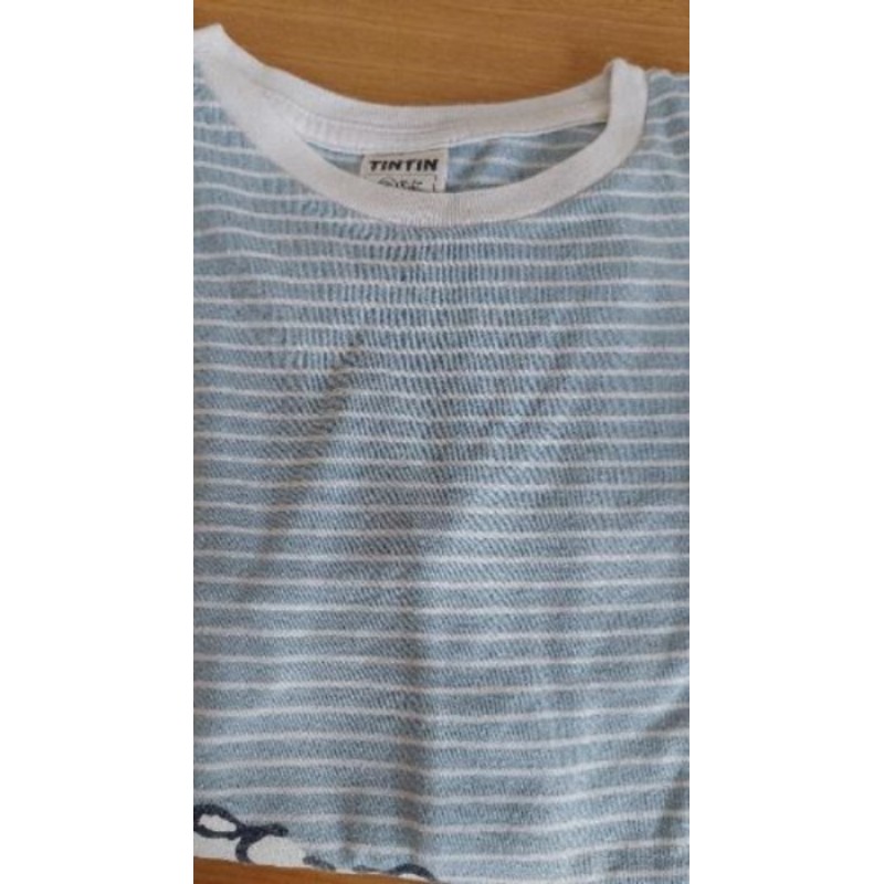 T-shirt manches longues Cyrillus 8 ans tintin 
