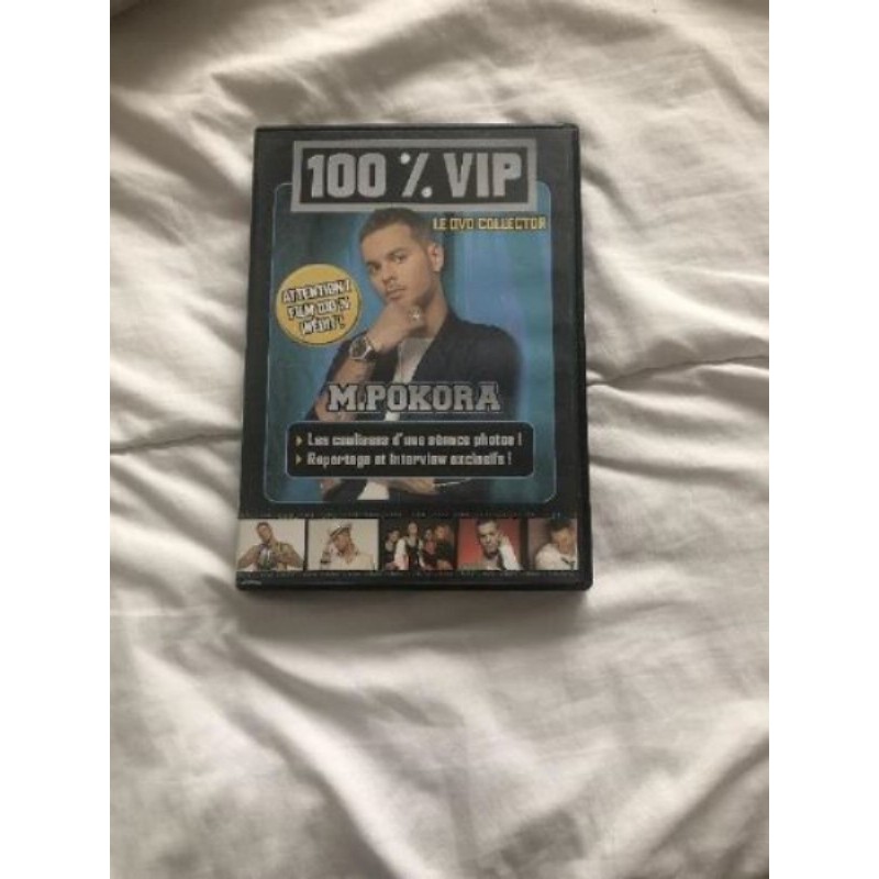 Dvd collector M Pokora 100%VIP