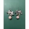 Paire de boucles d'oreilles - rose claire