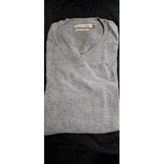 Pull gris célibataire M