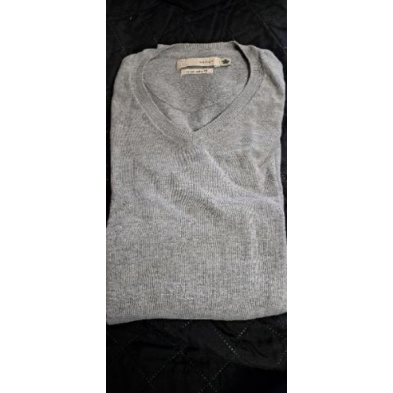 Pull gris célibataire M