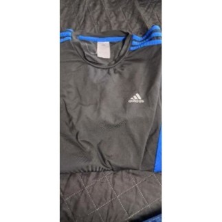 T-shirt Adidas bleu et noir 