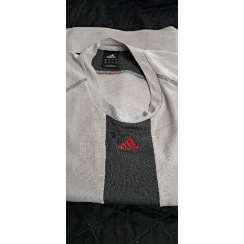 T-shirt Adidas bicolore gris M