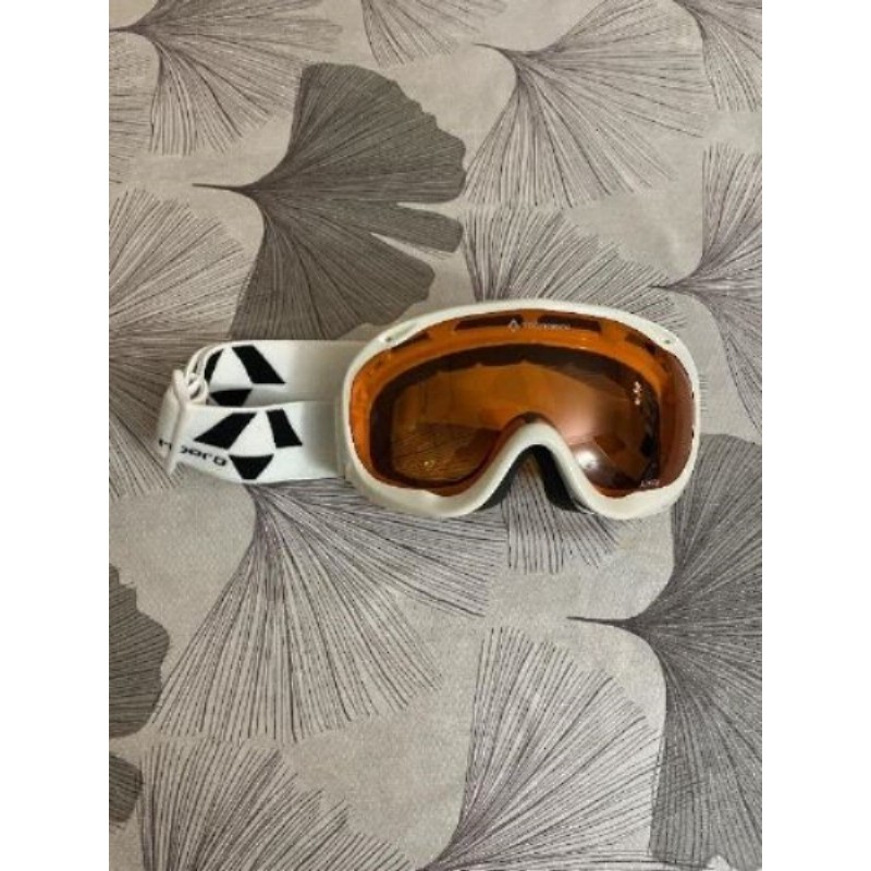Lunettes de ski blanches 
