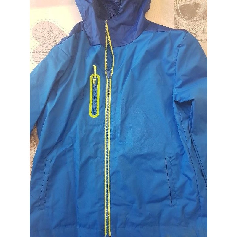 Imperméable Decathlon bleu 8 ans