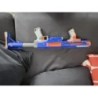 NERF - Très Grand Pistolet Radier Orange Et Bleu + 5 Munitions