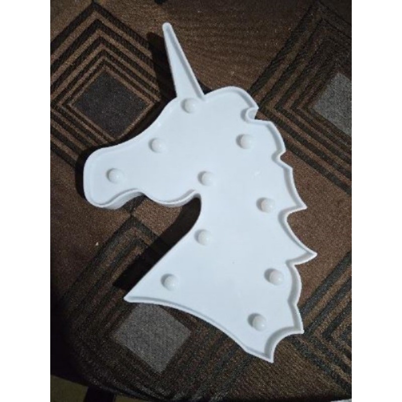 Lumiere licorne à piles