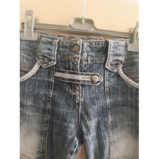 Jean court taille gagnante...