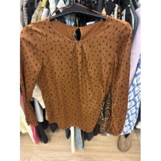 Blouse marron yessica...