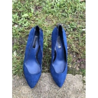 Escarpin bleu taille 38 ZARA 