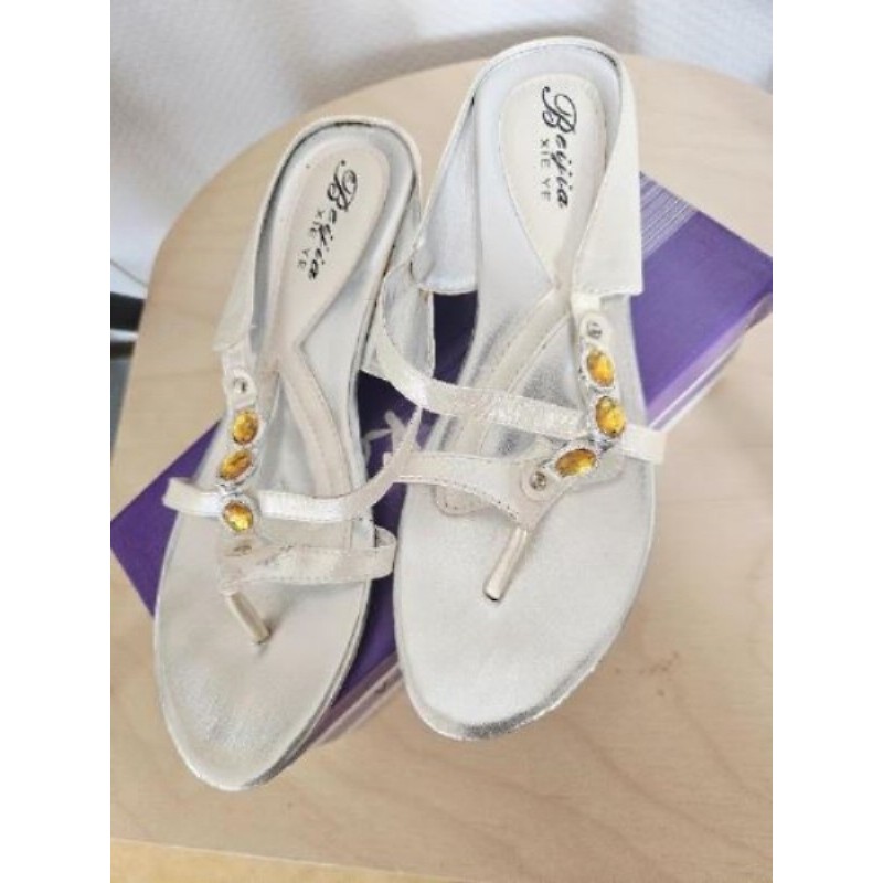 Chaussures talon femme blanches