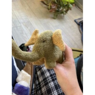 Peluche éléphant 