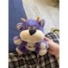 Peluche violette vachette 