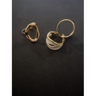 Bague tendance acier...